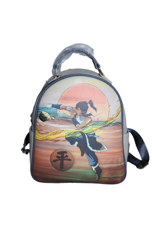 The Legend of Korra Avatar Loungefly   Mini Backpack Rare NEW NICKELODEON 10/10!!!