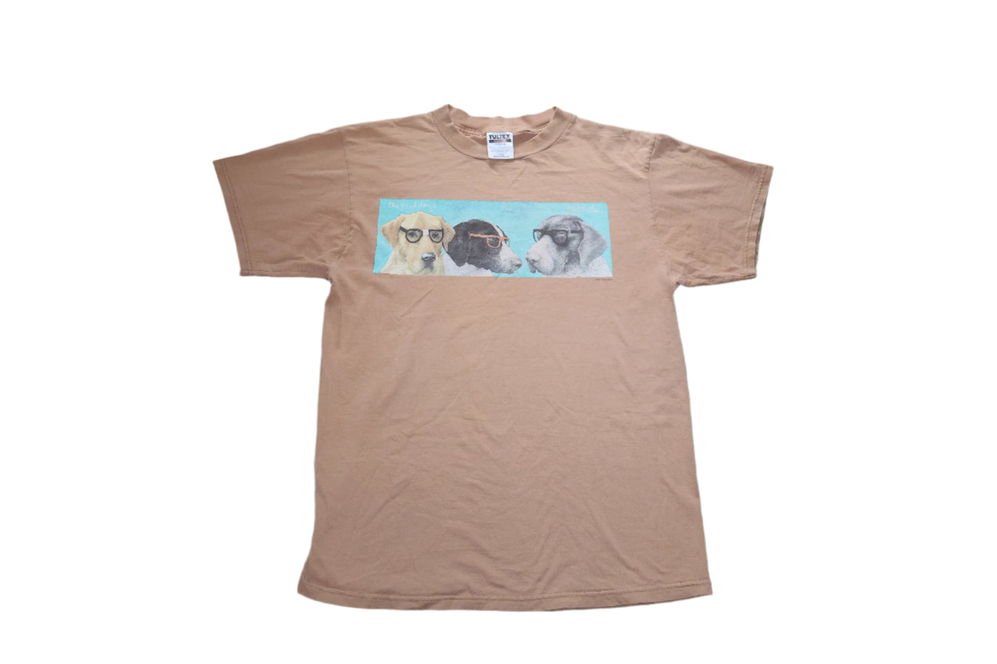 Vintage 1997 Tee Will Bullas Art Nerd Dogs