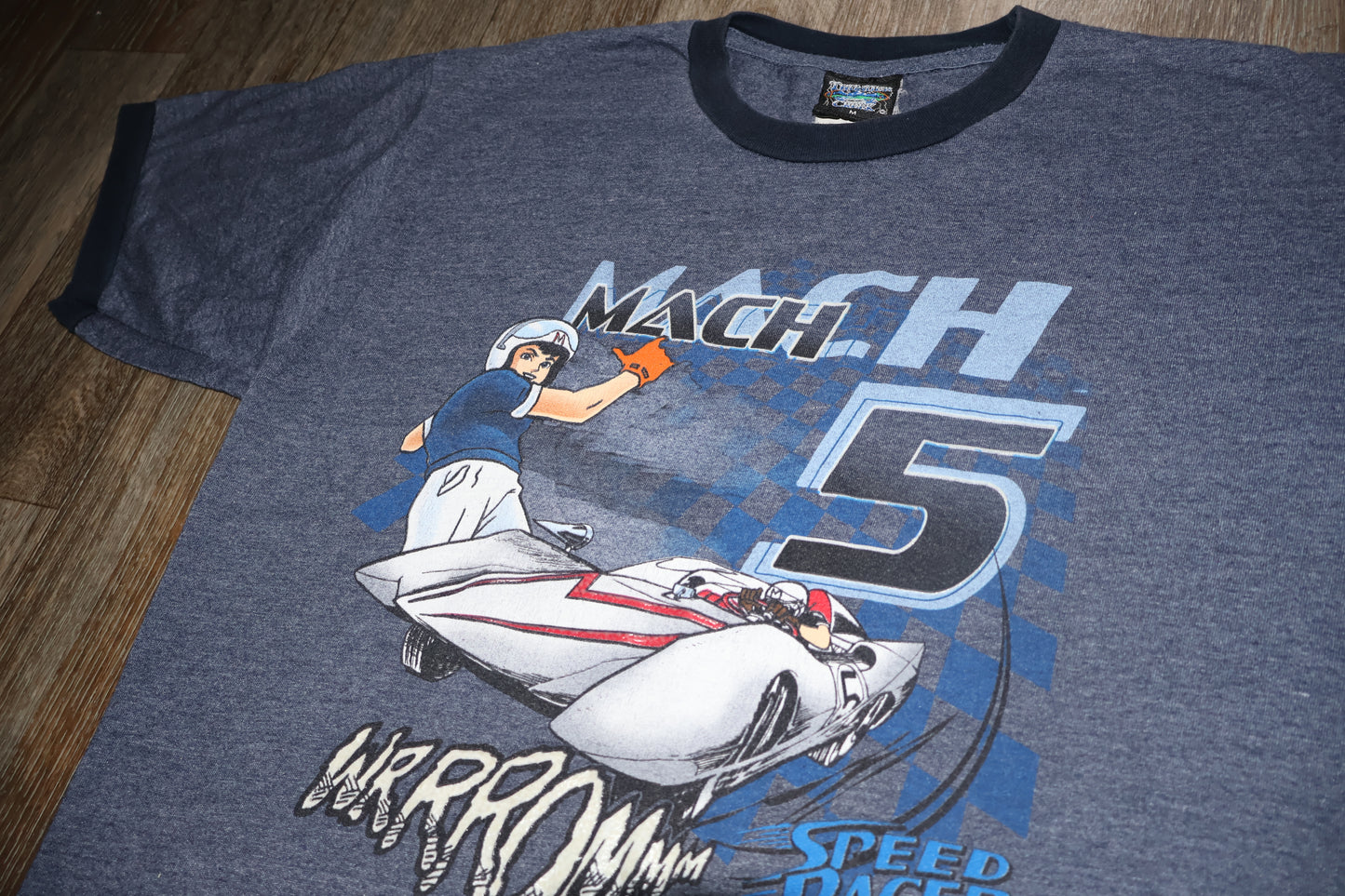 Y2K 2004 Speed Racer Tee Meteoro Mach 5 Thunder Creek