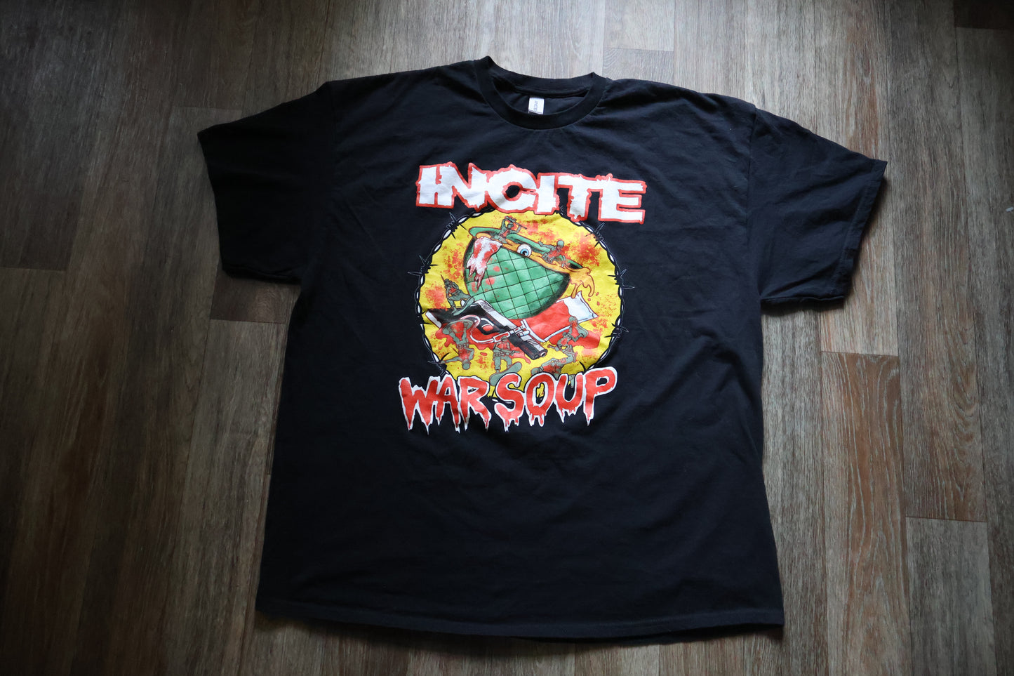 Incite Tee War Soup (feat. Max Cavalera) TEE incite metal band