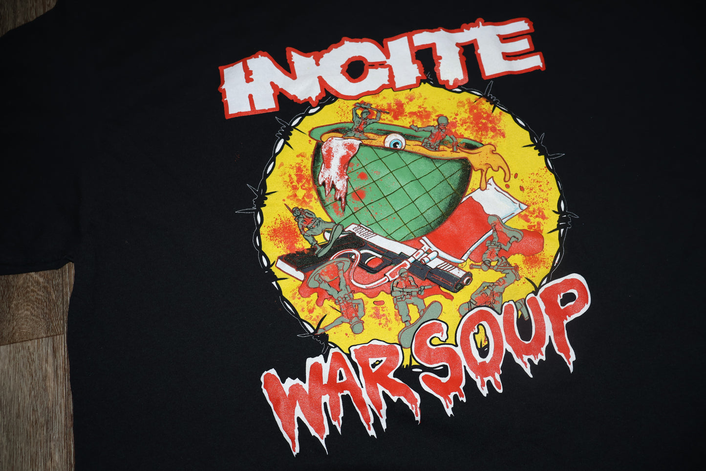 Incite Tee War Soup (feat. Max Cavalera) TEE incite metal band