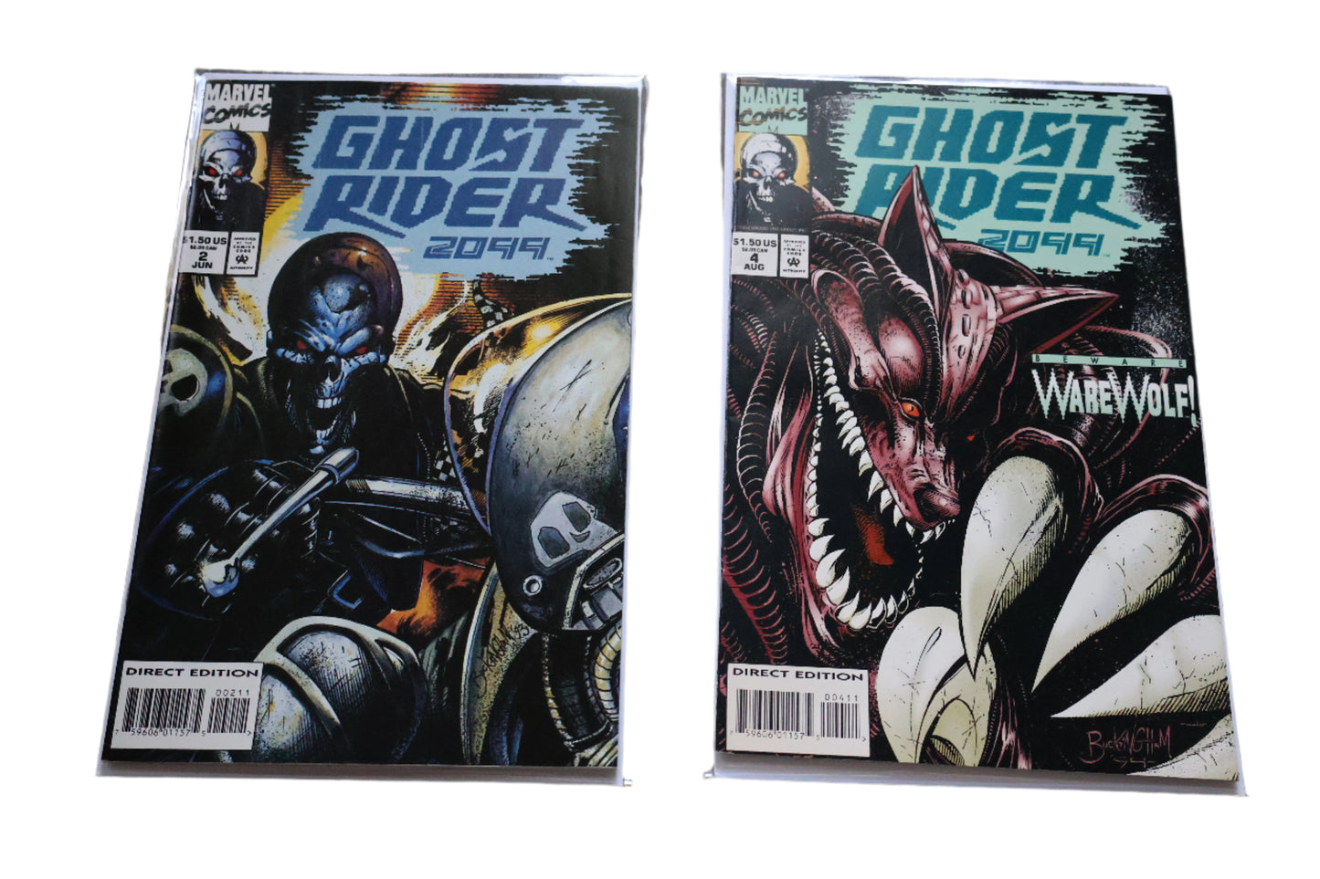 Ghost Rider x2 Combo Marvel Comics Ghost Rider 2099