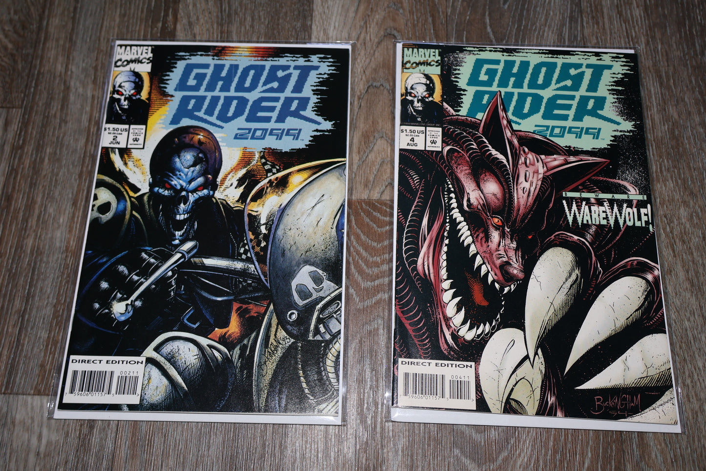 Ghost Rider x2 Combo Marvel Comics Ghost Rider 2099