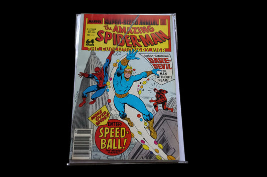 Amazing Spider-Man Annual #22 1988 Marvel 1st Speedball Appearance Daredevil