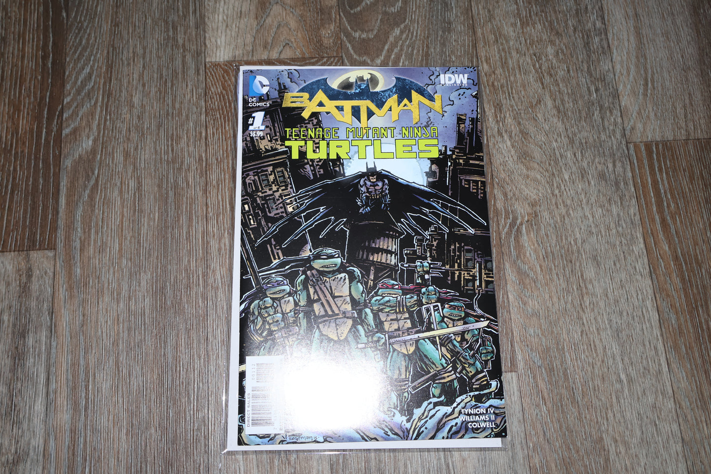 Batman Teenage Mutant Ninja Turtles #1