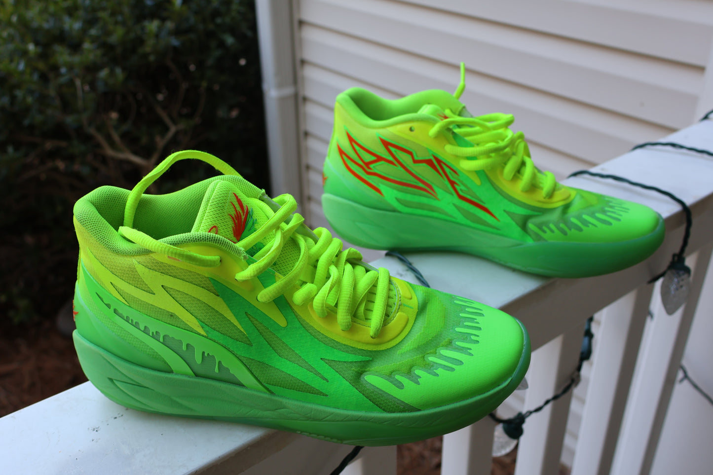 Puma MB.02 Lamelo Ball X Nickelodeon Slime Fluro Green Lime SHOES 2022 1