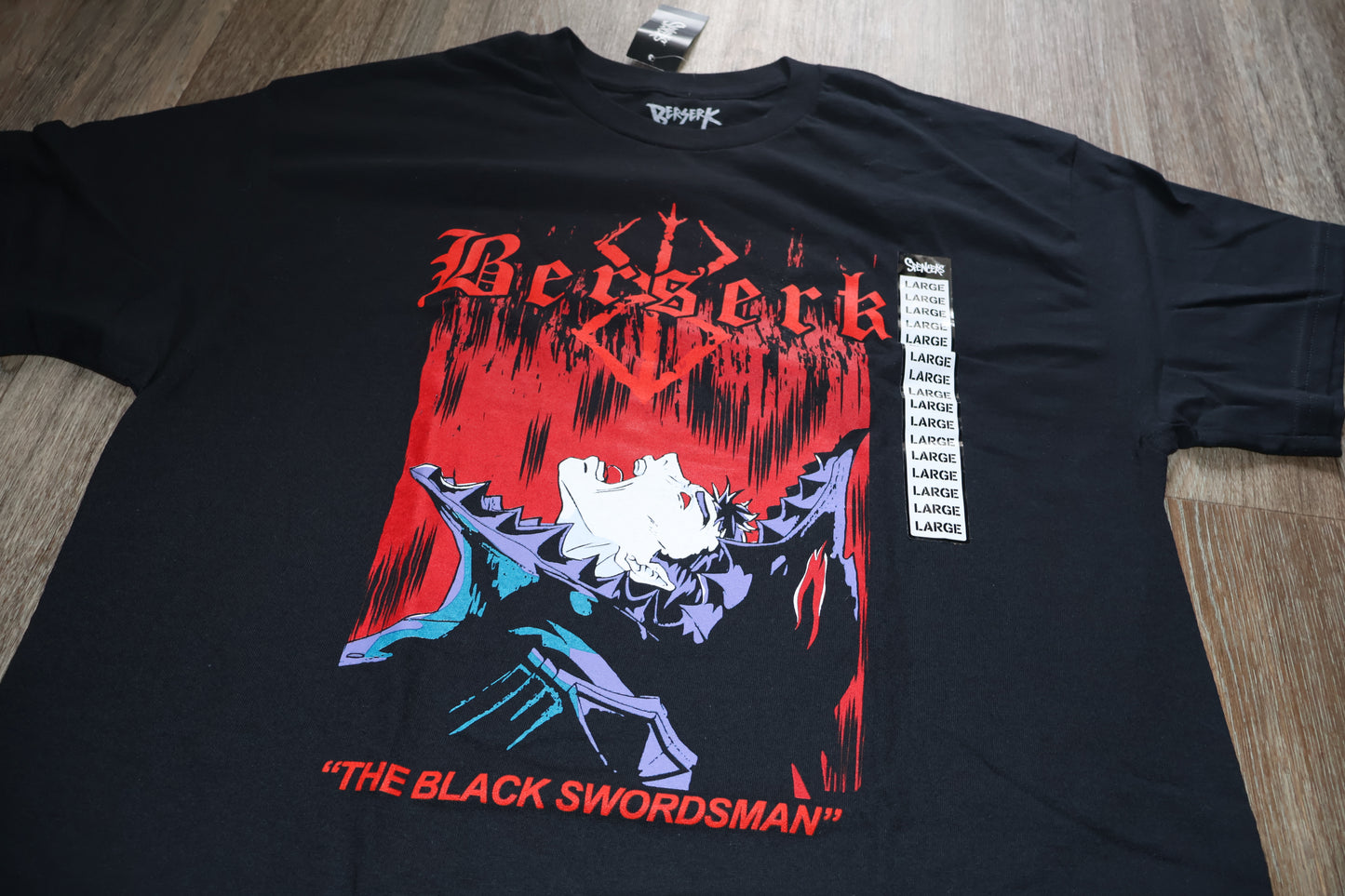 The Black Swordsman Berserk T Shirt