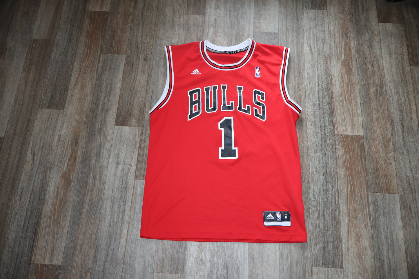 Adidas Derrick Rose #1 Chicago Bulls Jersey Basketball 2011 ADULt