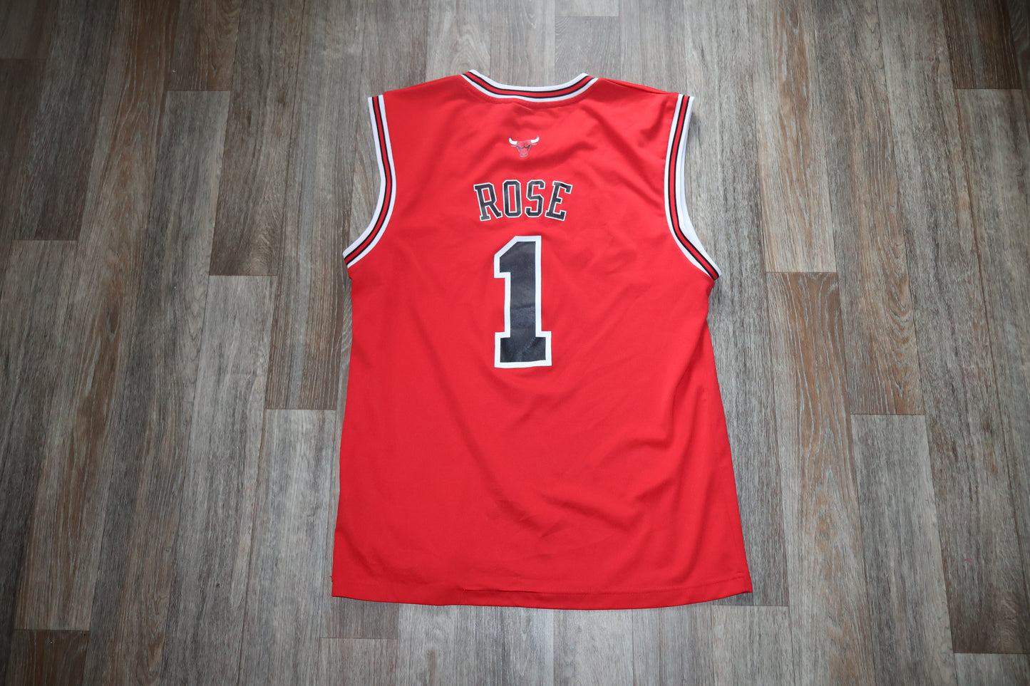 Adidas Derrick Rose #1 Chicago Bulls Jersey Basketball 2011 ADULt