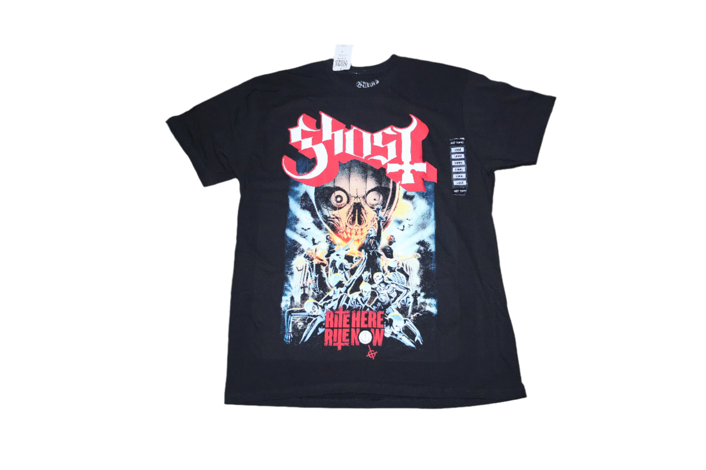 Ghost – Rite Here Title T-Shirt SKULL