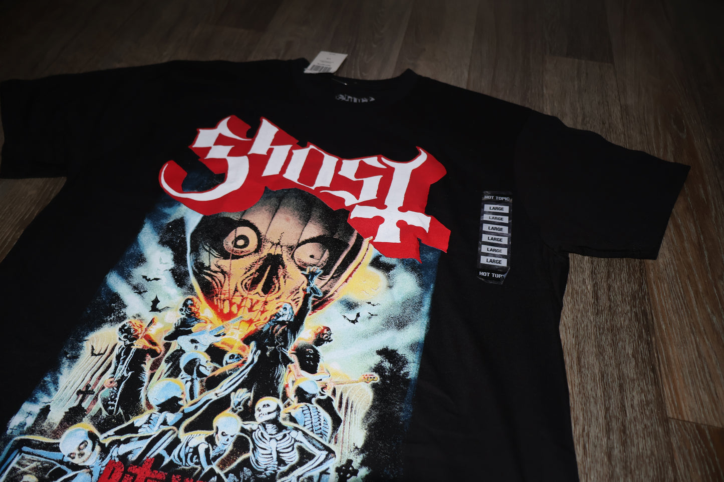 Ghost – Rite Here Title T-Shirt SKULL