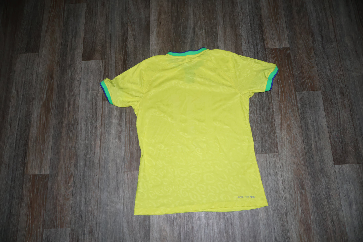 Brazil NIKE 2022/23 Yellow Player issue Home shirt size M #10