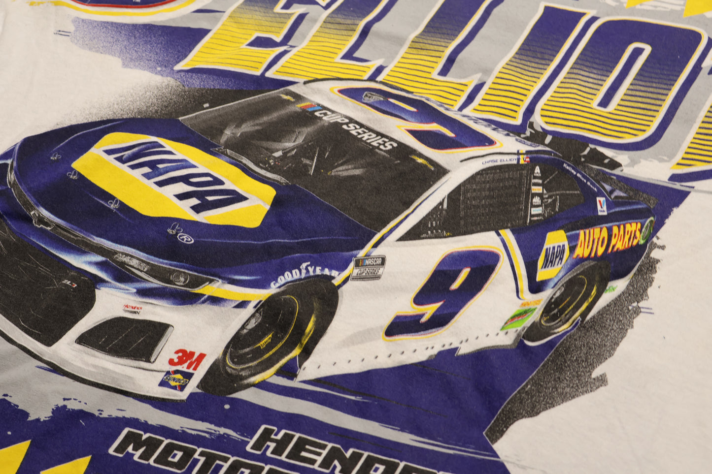 Y2K Nascar Chase Elliot Hendricks  AOP All Over PRINT T-Shirt